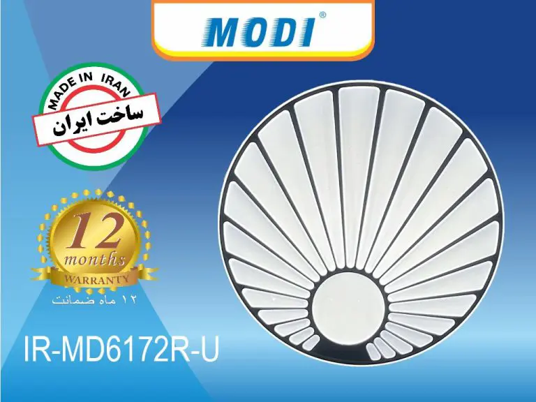 چراغ سقفی 72 وات گرد کریستالی مودی کد U